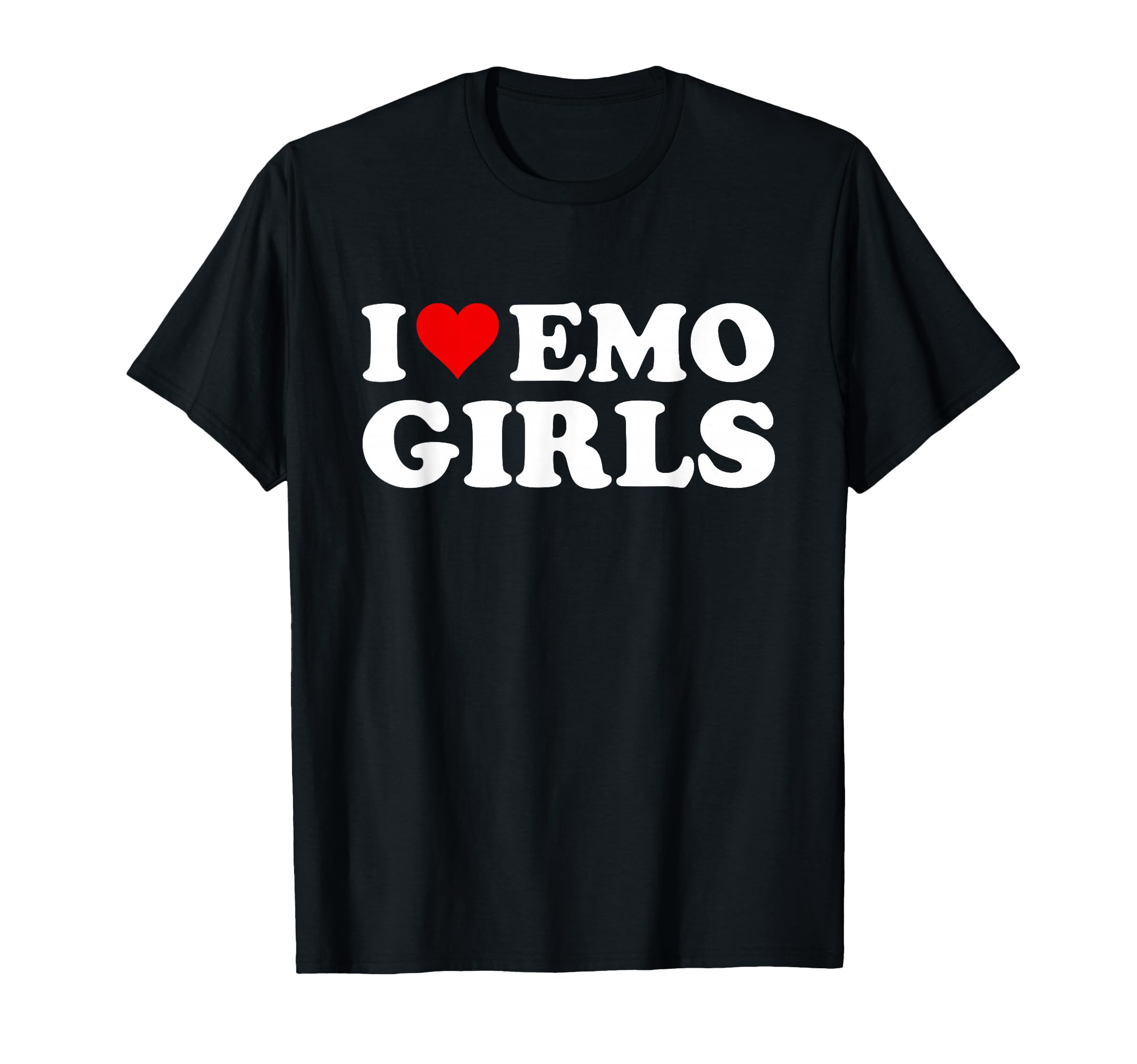 I Love Emo Girls T-Shirt