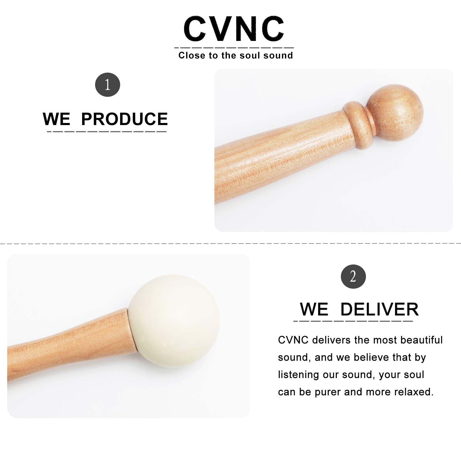 Amazon | CVNC ラバーマレット フロストクォーツ クリスタル