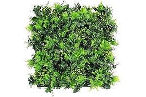 12-Piece Faux Grass Wall Panels for Privacy and Decoration