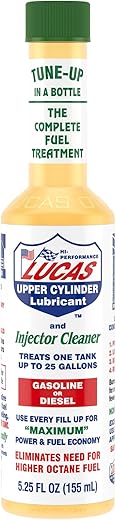 Lucas Oil LUC10020 Fuel Treatment - 5.25 Oz, multi-colored