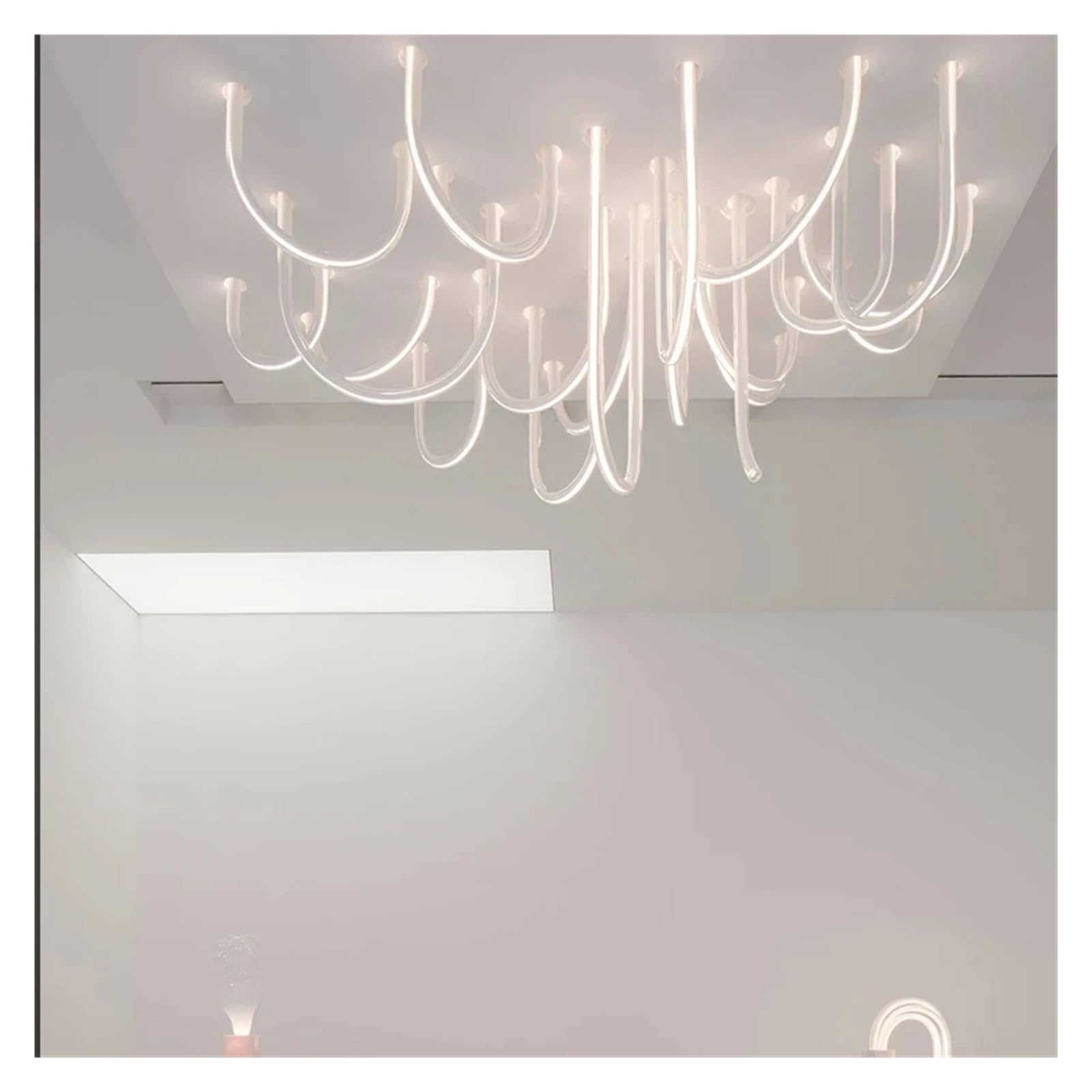 Lamp LED Ceiling Lighting Hall Showroom Living Room Home Decor Decorative House Indoor Luxury Chandelier,Chandeliers, xxio-0