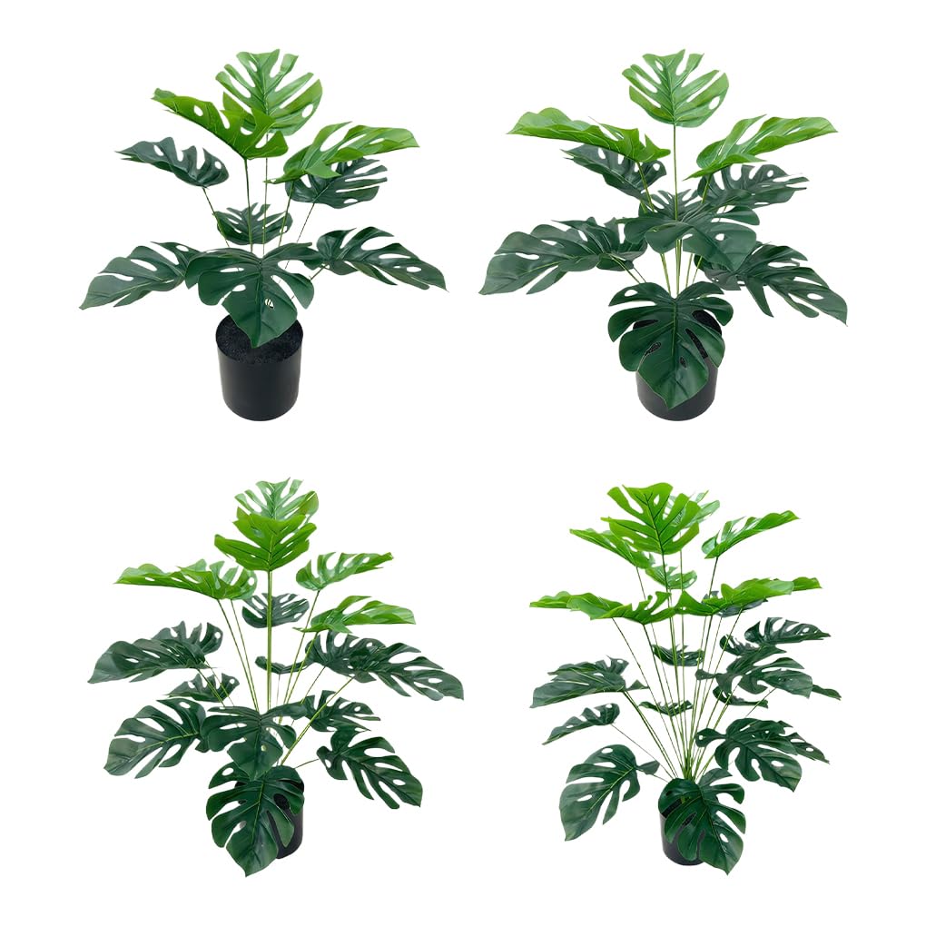 Elegante decorazione da giardino artificiale con foglie,24 capi