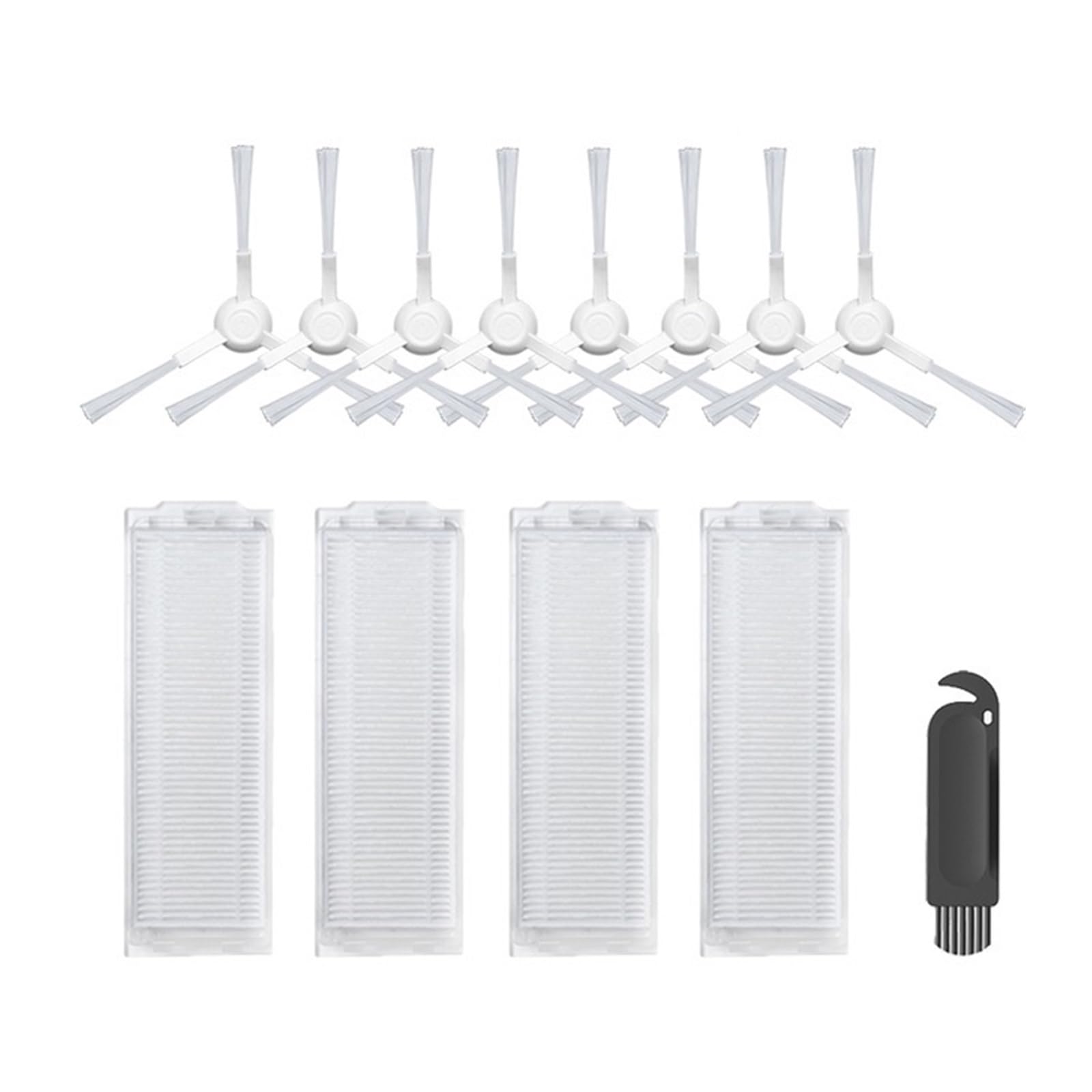 PORRSYDCD Accessories，Compatible With Mijia Mop Pro STYTJ02YM/VIOMI V2 PRO/V3 Parts Robot Vacuum Cleaner Main/Side Brush Hepa Filter Mop Parts(13)