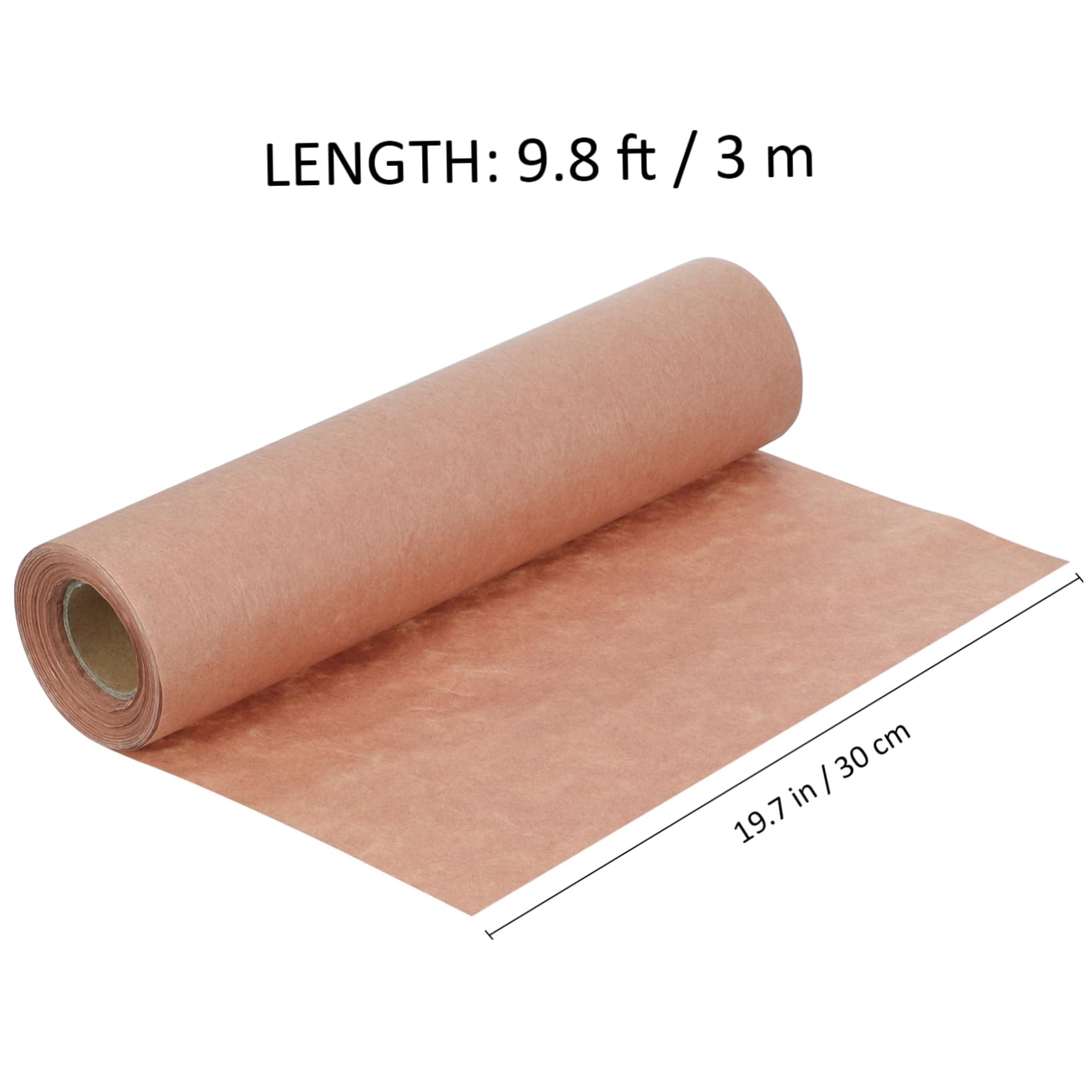 Zerodeko Papel de Carnicero para Envasar Carne Papel Pergamino Antiadherente para Hornear para Barbacoa para Cocinar para Ahumar y Asar
