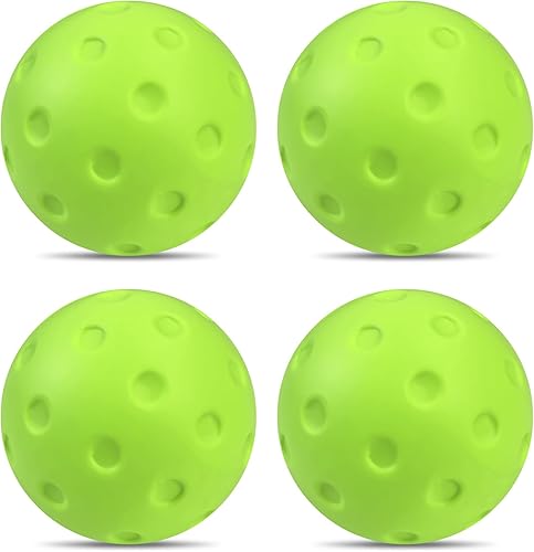 MYKUJA Bolas de pickleball de espuma, bolas de espuma silenciosas para práctica de tenis y pickleball, bolas silenciosas para reducir el ruido,