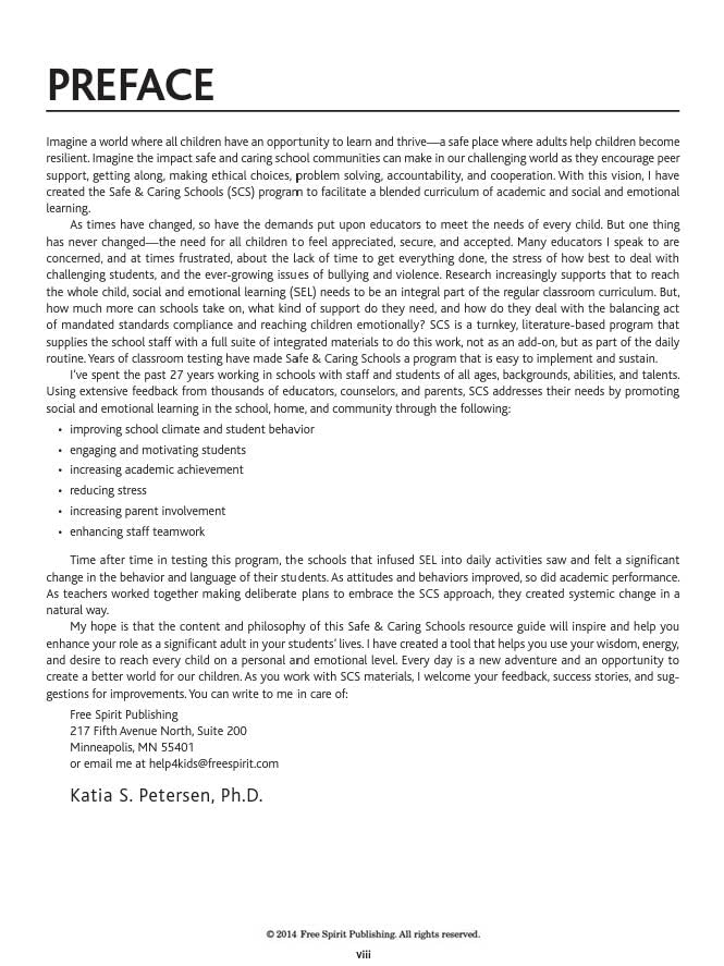 Activities for Building Character and Social-Emotional Learning Grades PreK-K (Safe & Caring Schools) - Image 4