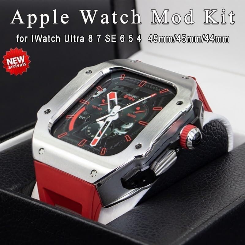 Protéger et sublimer votre Apple Watch avec le kit de modification RM acier - 5