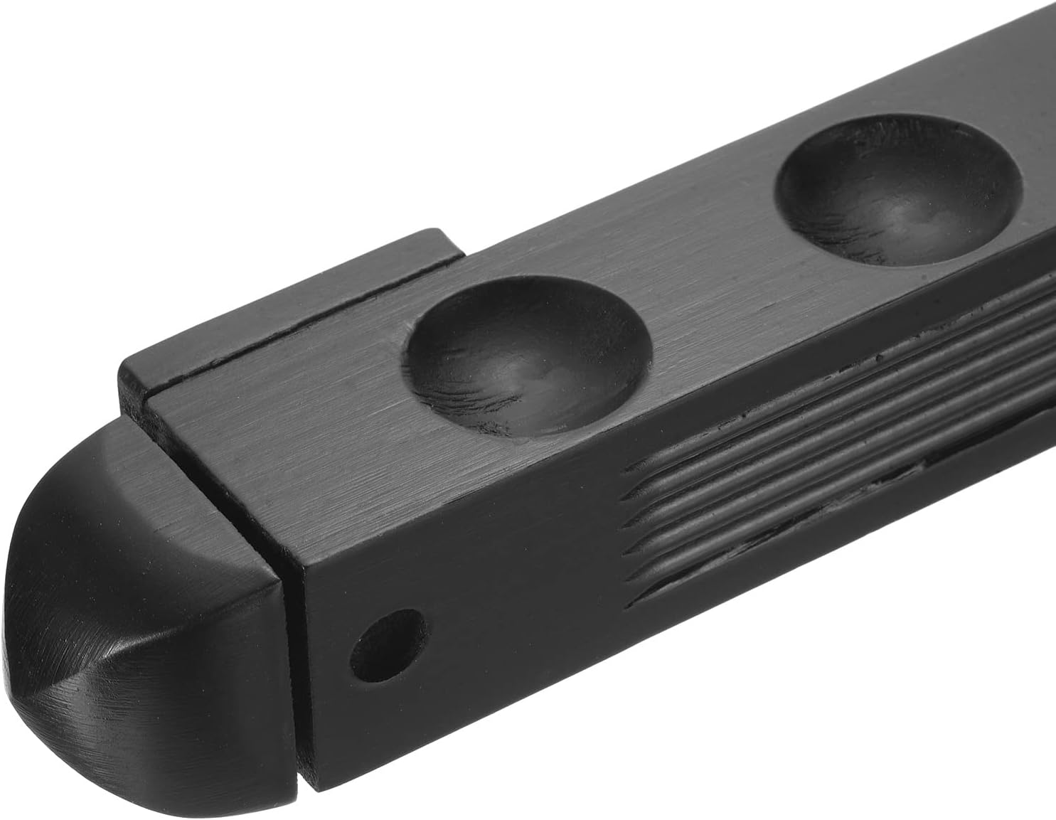 PATIKIL Pool Cue Rack, 1Pair Wooden Billiard Cue Stick Rack Wall Mounted Cue Stick Holder Holds 8 Cue for Billiard Pool Players, Black