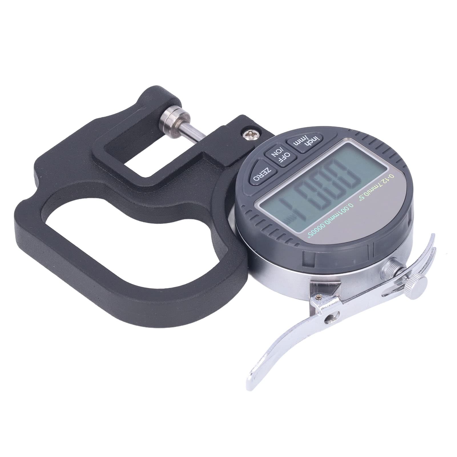 Herramienta de medición precisa de medición de espesor digital para la película de papel 0‑12.7 mm de traje para varios materiales