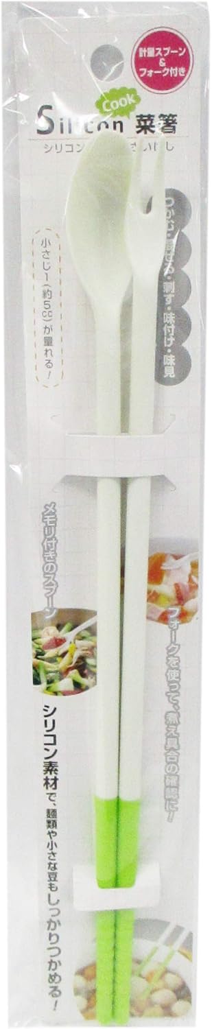 Silicone Spoon Fork with 菜箸 G