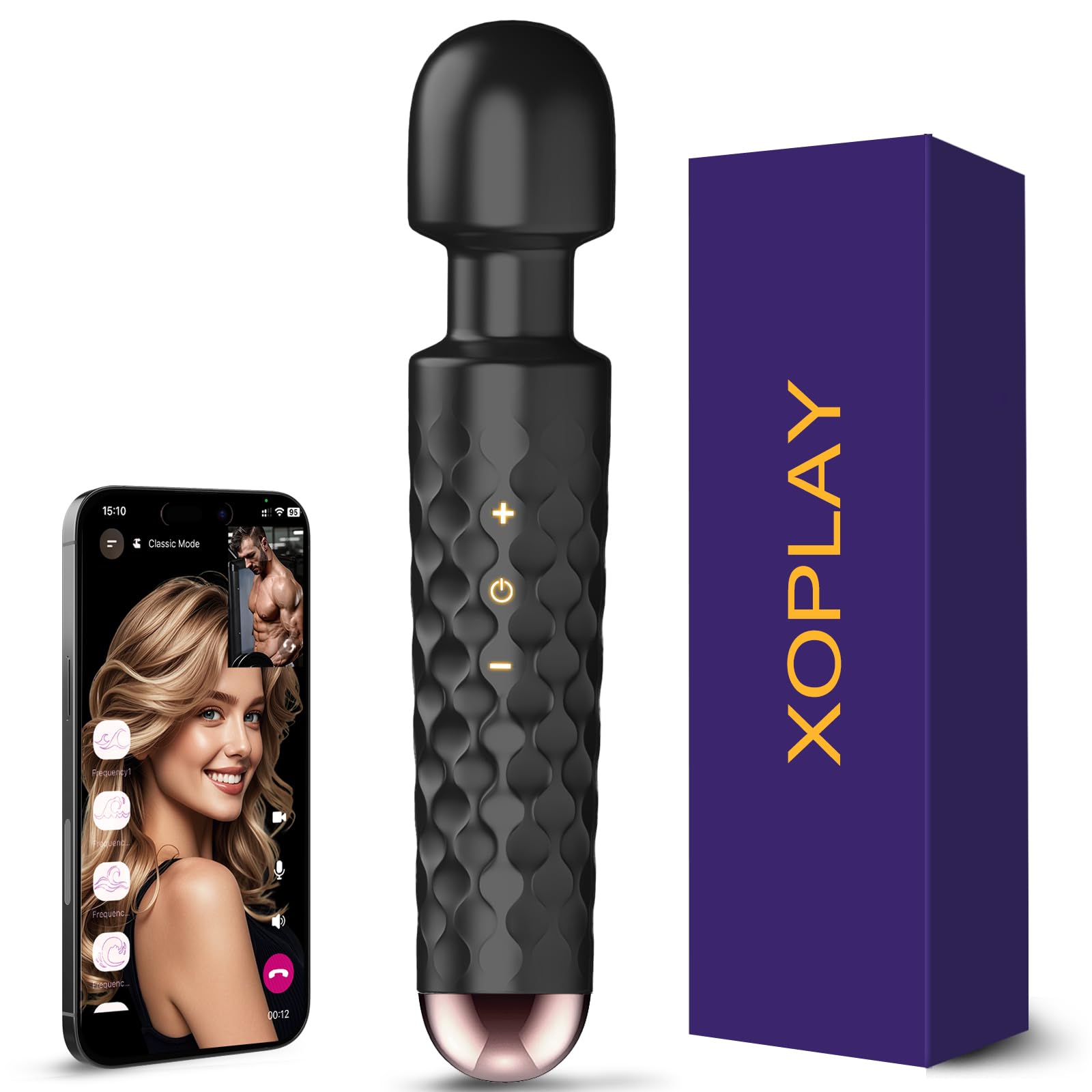 Vibromasseurs Feminin Clitoridien avec APP - Sextoyse femme Sex Toys - Puissant 25 Vibration Gode Vibro-masseur, Sex toýsFemme Clitoridienne Stimulateur, Sex Dildo Anal Adulte Jouets Sexuels Vibro