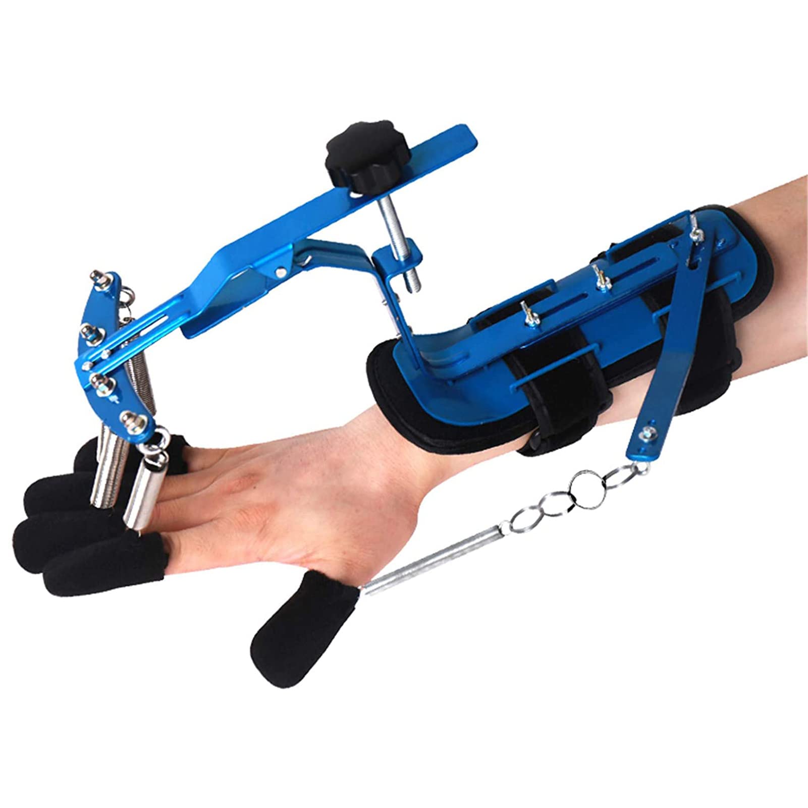 Tutore per la riabilitazione delle dita, plantari per riabilitazione delle dita regolabili Esercitatore per il polso Ortesi per il polso della mano Separato per la flessione delle dita Sched