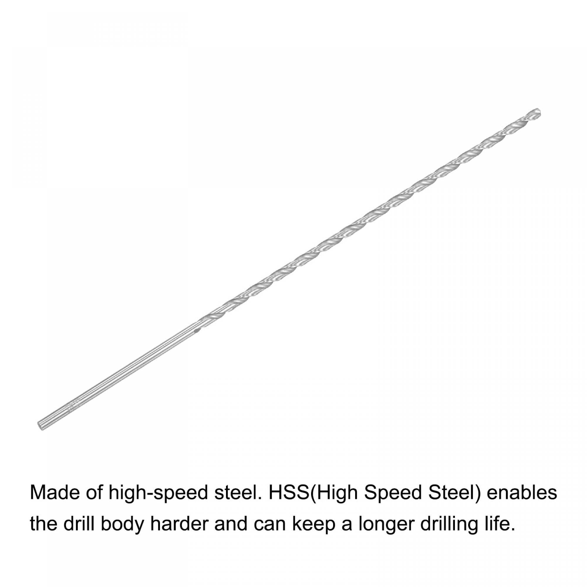 10x HSS-Spiralbohrer 3,9 Mm - Für Metall & Marmor, 75 Mm Lang, Präzises Bohren