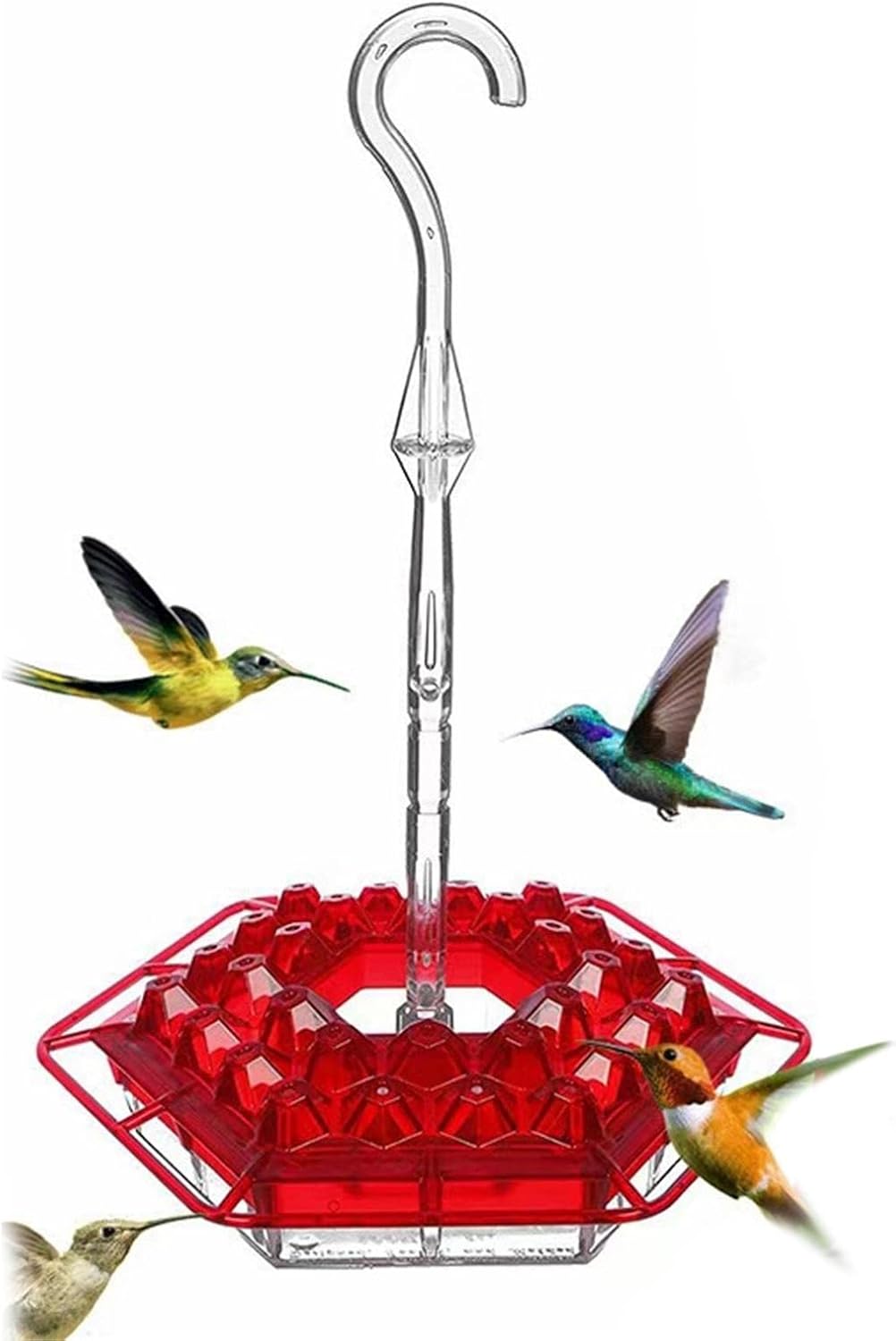 UOGAR Hummingbird Feeder Bird Feeders for Small Birds Horizontal