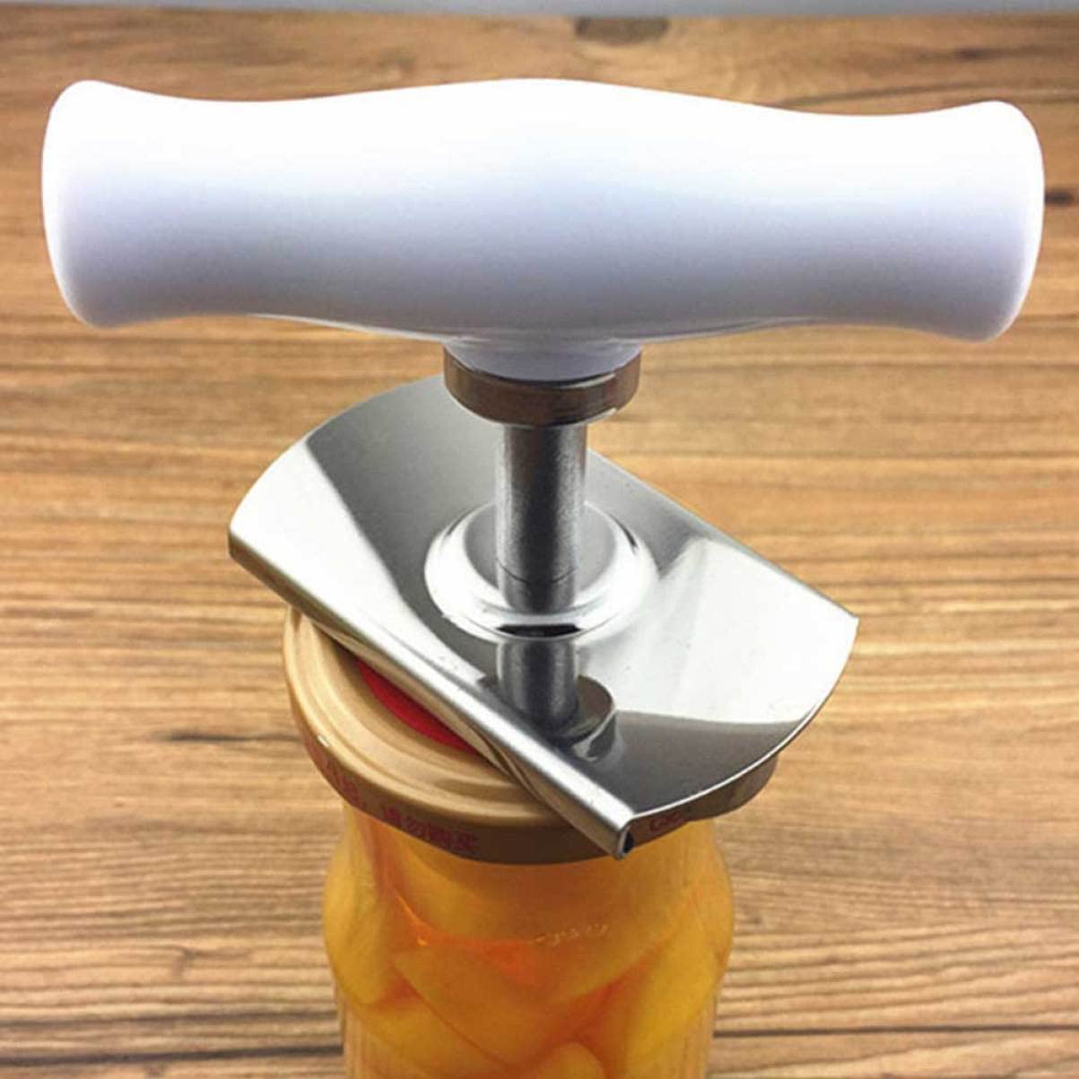 MAGICLULU 3pezzi Apriscatole Multifunzionale Inossidabile Barattoli e Lattine Facilità Per Design e Antiscivolo