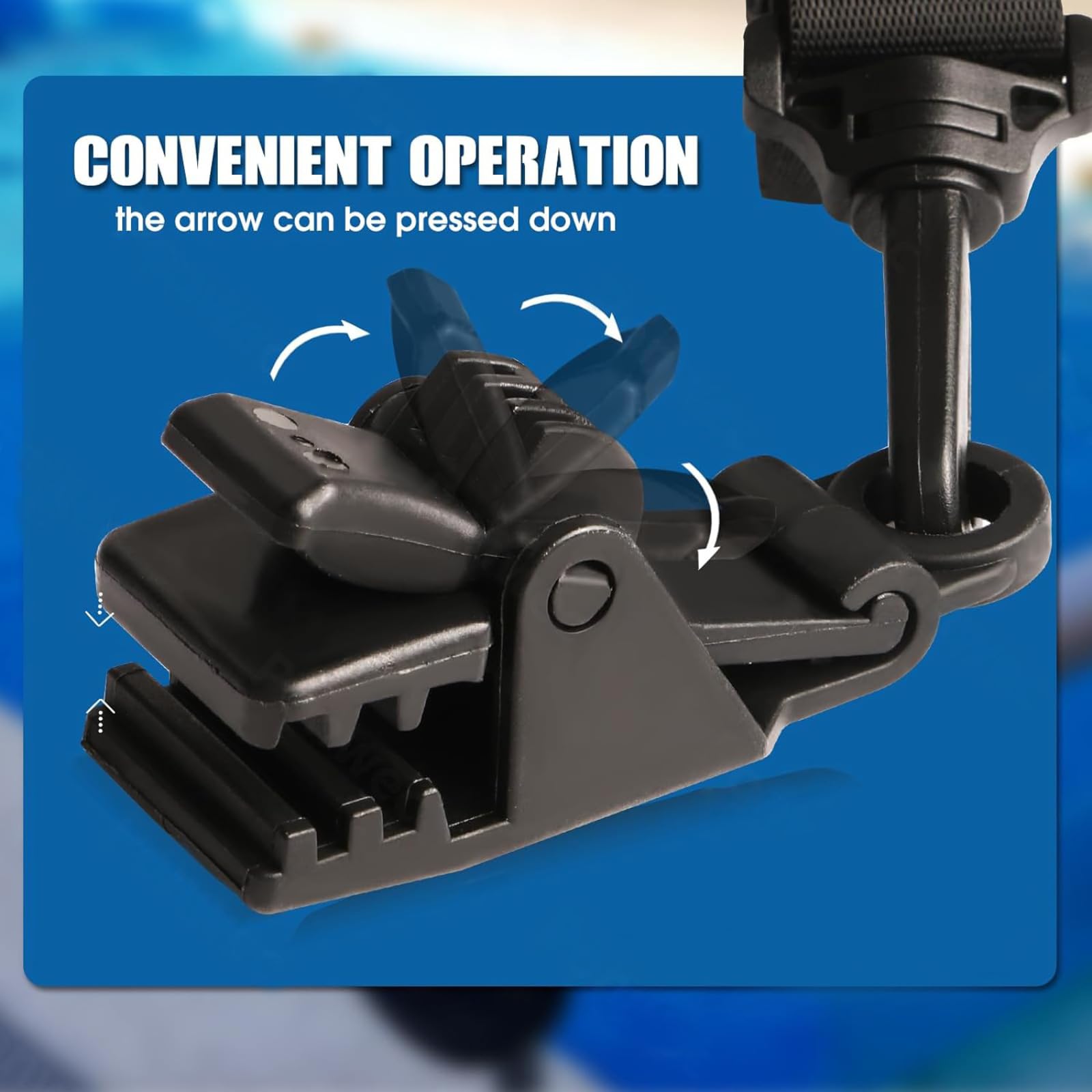 Correa para enrollador de piscina, juego de 6/8 correas de protección para lona de piscina, carrete de piscina, juego de 6/8 bandas de fijación y abrazaderas, accesorios de piscina (juego de 8 piezas)
