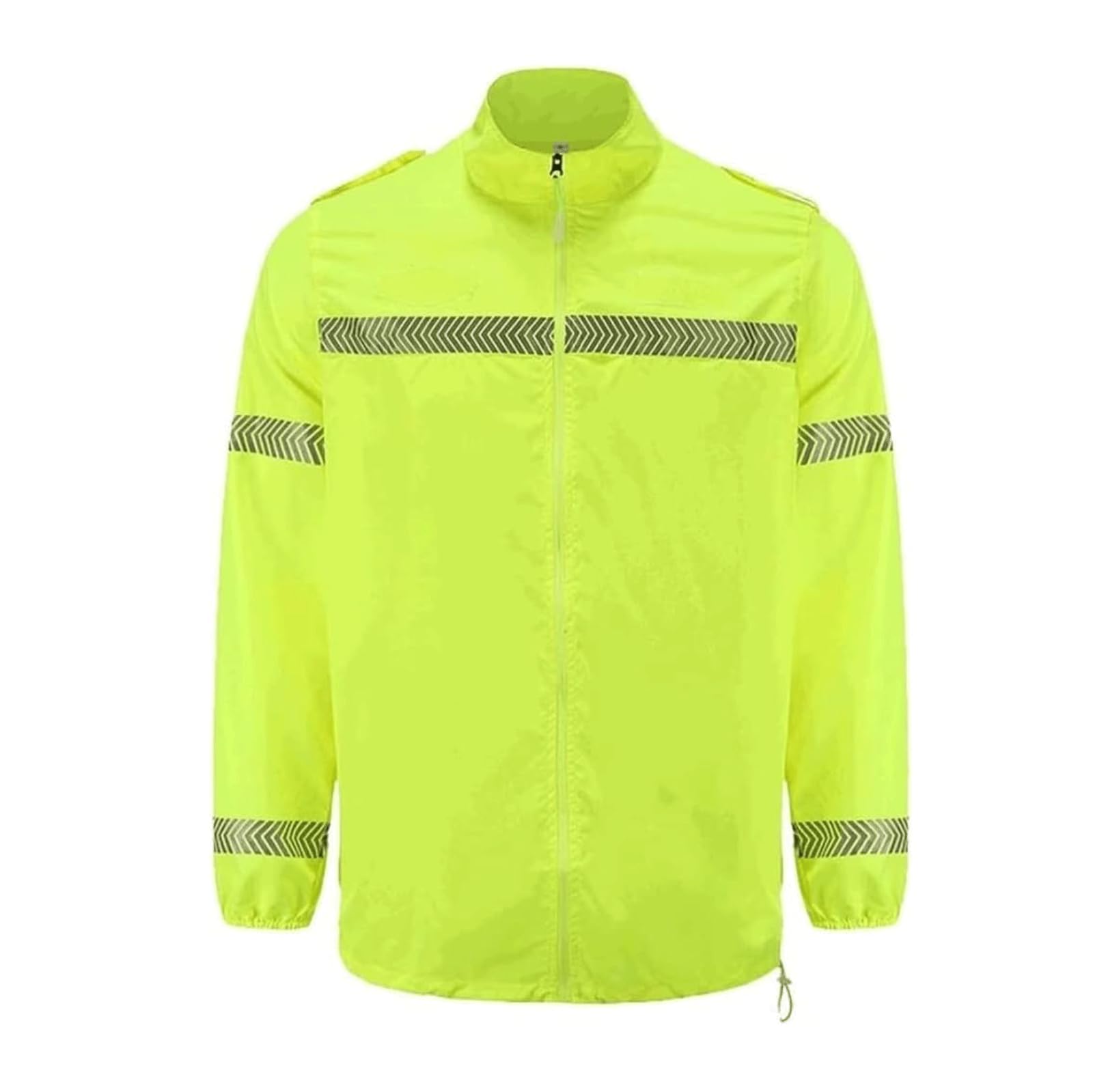 Warnweste Mode Reflektierende Sicherheitswesten Langarm Reflektierende Weste Atmungsaktivität Reflektierende Anzug Für Laufsport Sicherheitsweste Atmungsaktiv