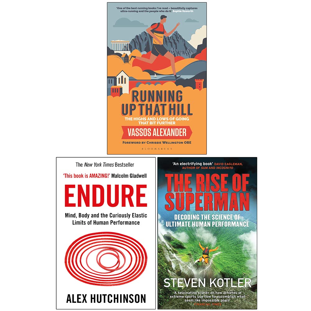 Running Up That Hill, Endure & The Rise Of Superman 3 Books Collection Set