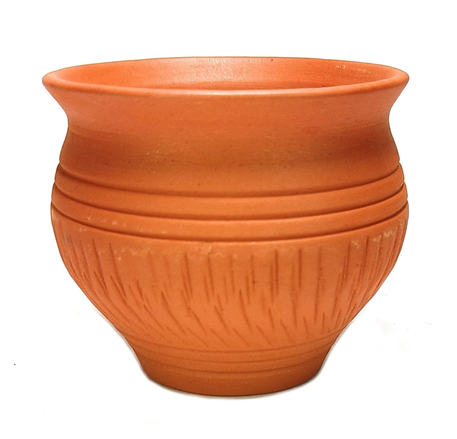 The Earth Store Handcrafted Ceramic Kulhad Cups - Set Of 6 Pastel Multicolor Tea/Coffee Cups, 190ml Each, Reusable For Hot & Cold Drinks - View #9