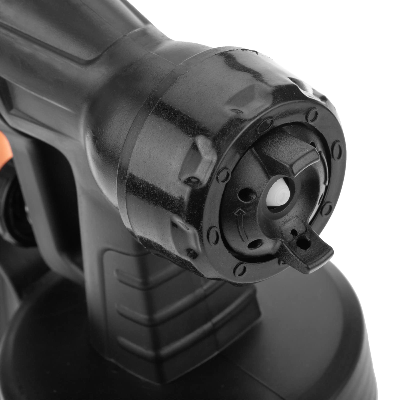 BeMatik - Pistola a spruzzo di Vernice 400 Watt 800 ml, Pistola a spruzzo di Vernice elettrica con Tre modalità di spruzzo