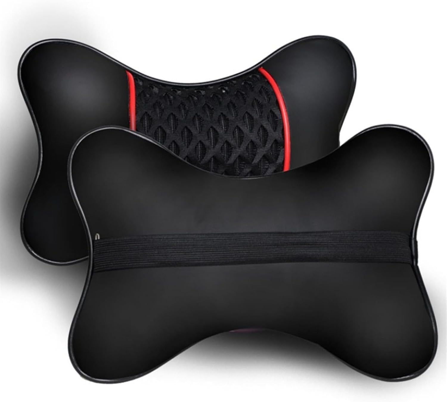 DAJINGFEI 2 Pieces Car Headrest Pillow Neck for Mitsubishi Colt Lancer ASX Eclipse Cross Outlander L200, Car Neck Support Pillow Car Seat Head Cushion Pillow for Car Seat Headrest Cushion