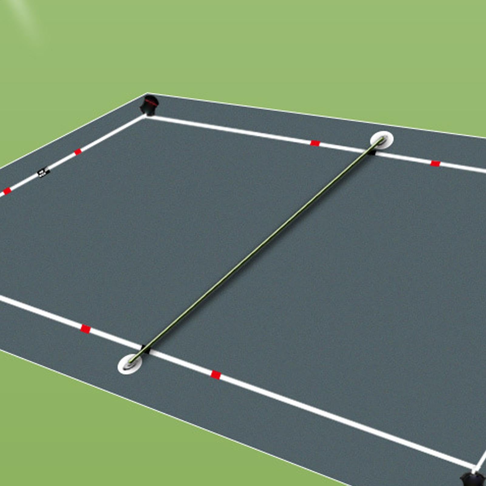 Pickleball-Linien für das Feld im Freien, Pickleball-Grenzlinien – Grenzmarker für das Training im Freien – 20 x 44 Fuß Markierungen für den Beachvolleyball von T