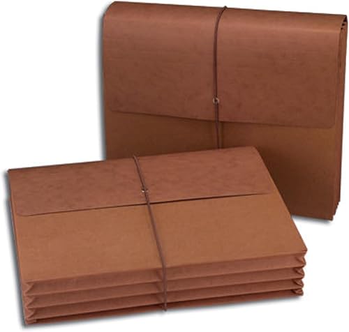 Smead Redrope - Cartera de archivos expandible cierre de solapa y cable expansión de 3-12 pulgadas tamaño carta 10 por caja 72088