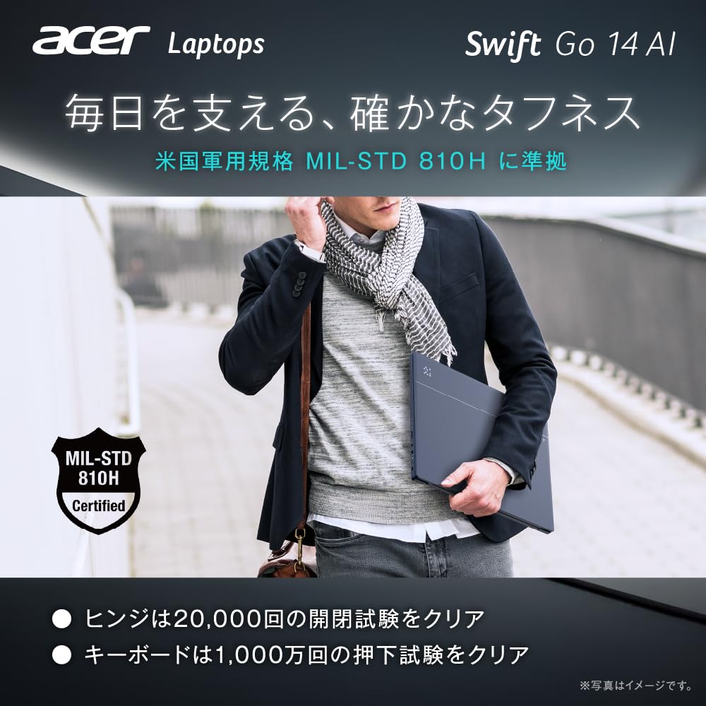 Amazon.co.jp: Acer Swift Go 14 AI インテル Core Ultra 5 OLED 光沢