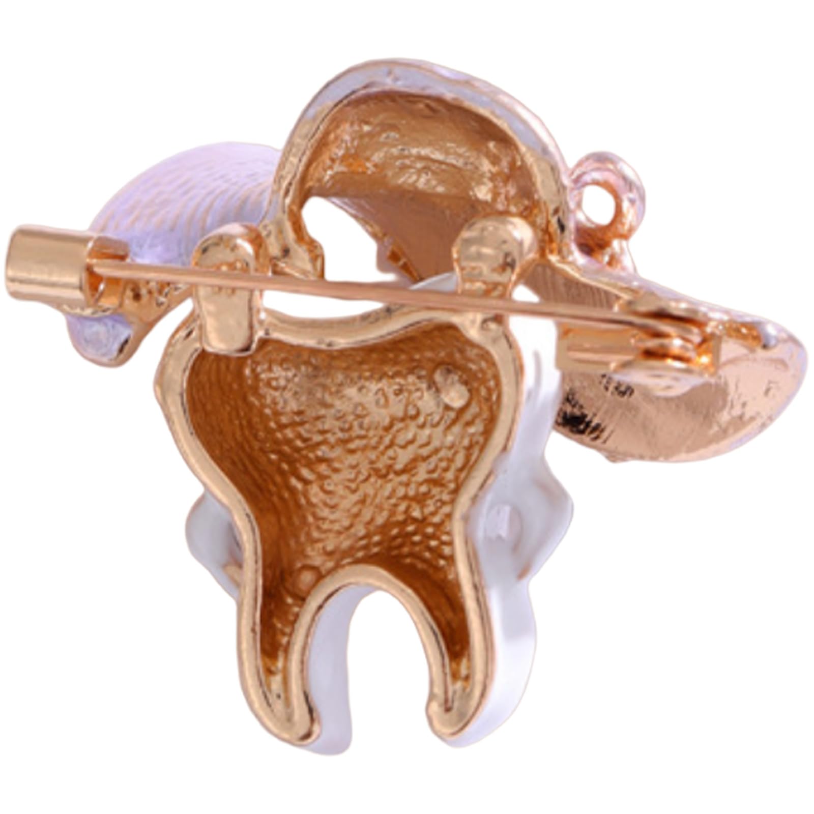 FAIRYGATE Gold Pin for Dress Brooch Crystal Pins Badge Enamel Lapel Brooches for Women Jewelry Decoration for Birthday Dating Party Anniversary UC31 — view 92