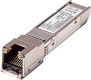 Cisco MGBT1 SFP Transceiver | Gigabit Ethernet (GbE) 1000BASE-T Mini-GBIC (MGBT1)