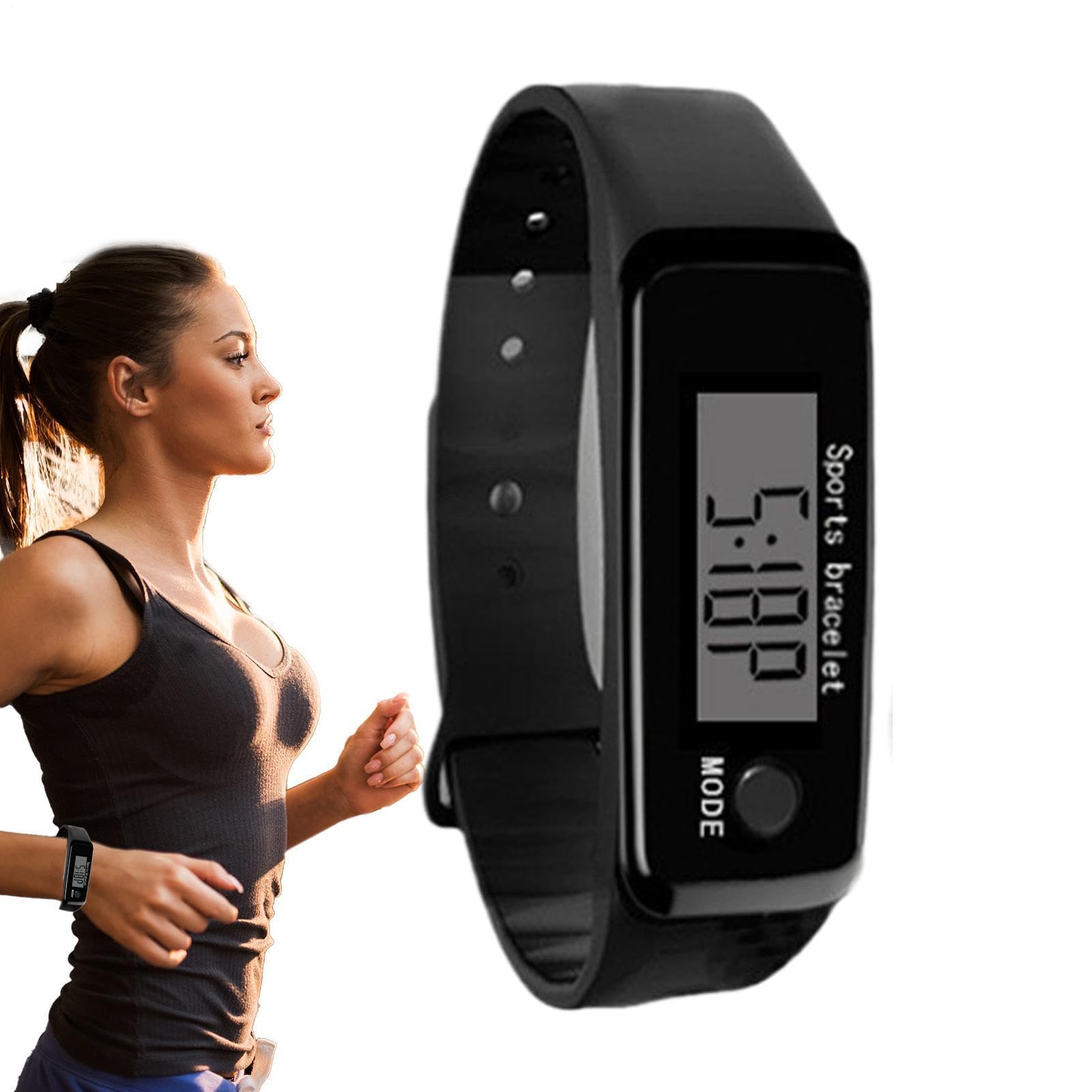 Contapassi - Il Contapasi | Orologio Intelligente Per Sport E Corsa, Dispositivi Indossabili Da Polso Intelligenti Per Uomini E Donne, Contapassi Impermeabile Per La Distanza Calorica, Fitness
