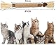 Redreo Katzenminze Sticks, 3 Stück Katzen Kauhölzer Sticks für Katzen Zahnpflege & Gegen Mundgeruch Natürlich Sicher Katzensticks Kausticks