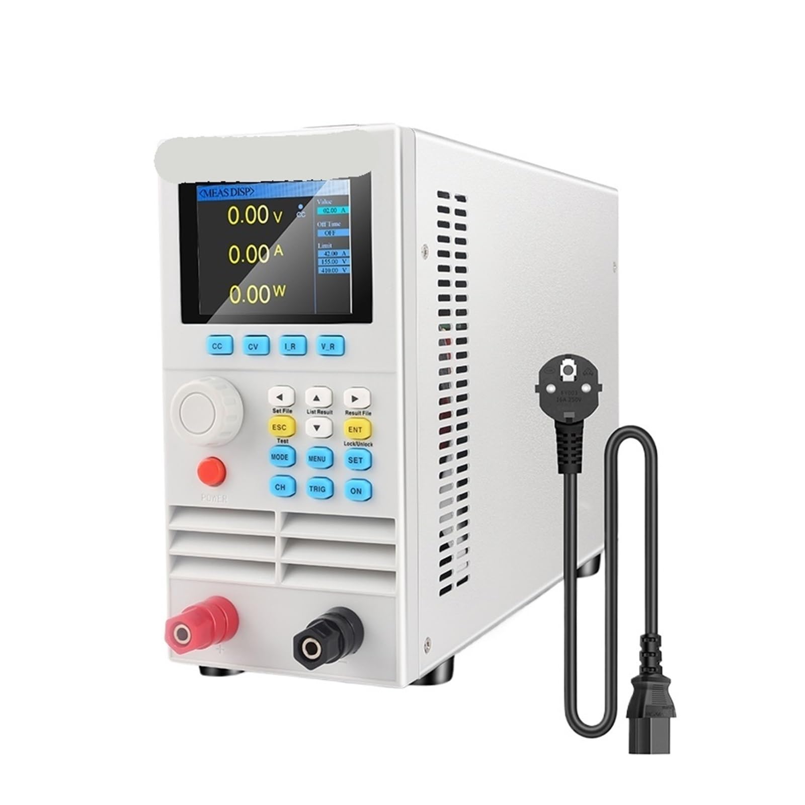 JJKKOZVQF Programmable DC Electronic Load 150V 40A 400W Digital Battery Capacity Tester Electronic Load Meter Aging Instrument ET5410A+(KDL8410)