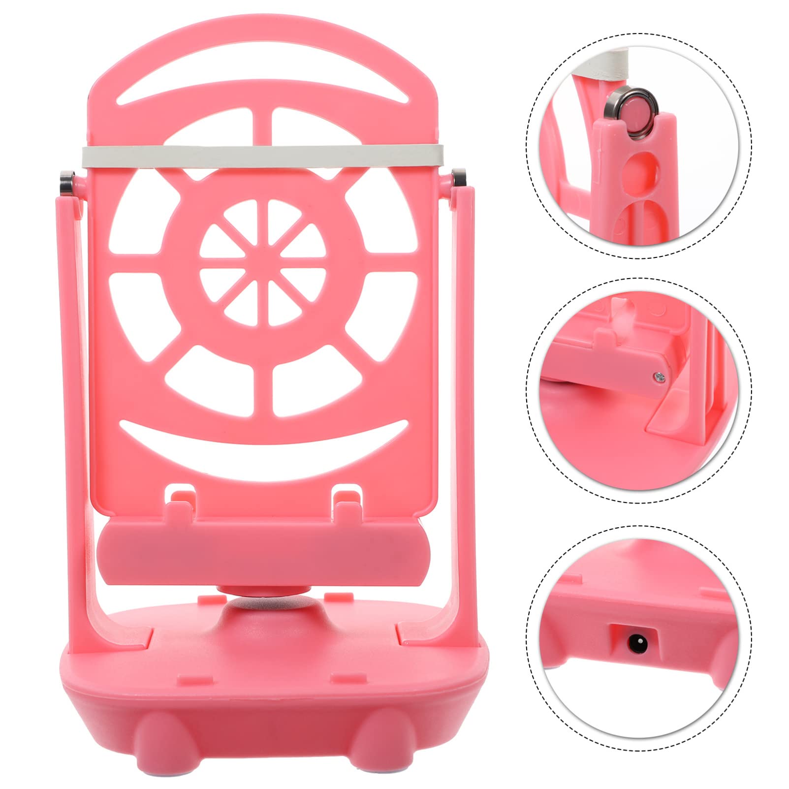 Happyyami Step Counter Phone Mute Device Brush Stepper Safety Wiggler for 6.5-inch Phones Easy to Use Base Bracket