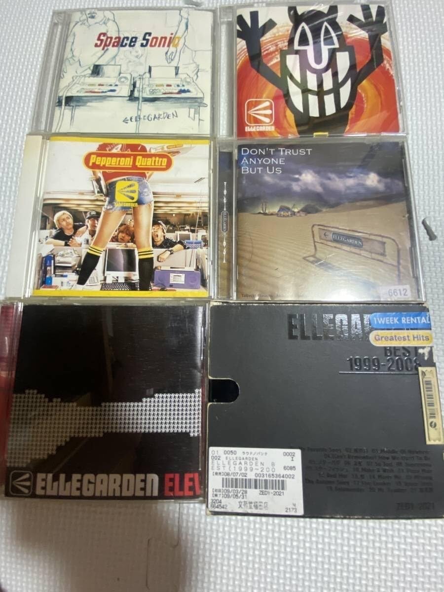 ELLEGARDEN 音源セット ELLEGARDEN エルレガーデン CDセット - メルカリ
