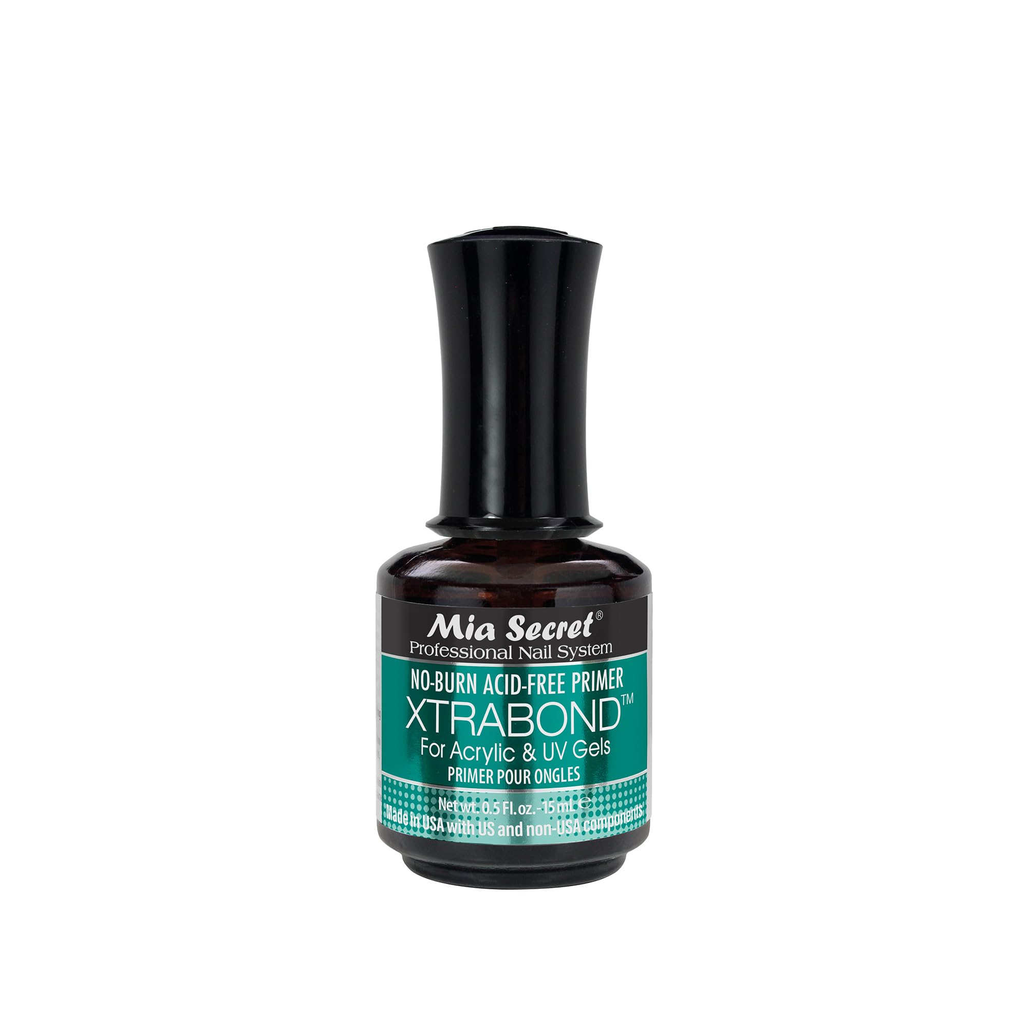 Mia Secret XTRABOND No-Burn Acid-free Primer 1/2 oz. for Acrylic and UV Gels