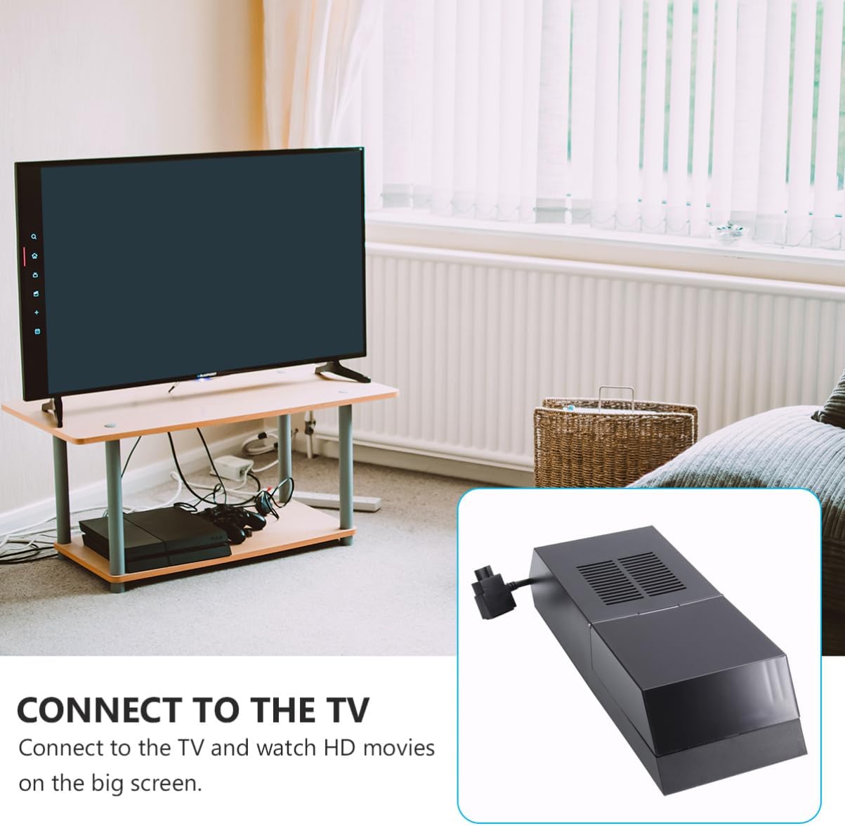 Mikikit External Hard Drive Enclosure Case for Compatible Hard Disk Box for Easy Storage and Portable Use Design Lightweight and Easy to Use