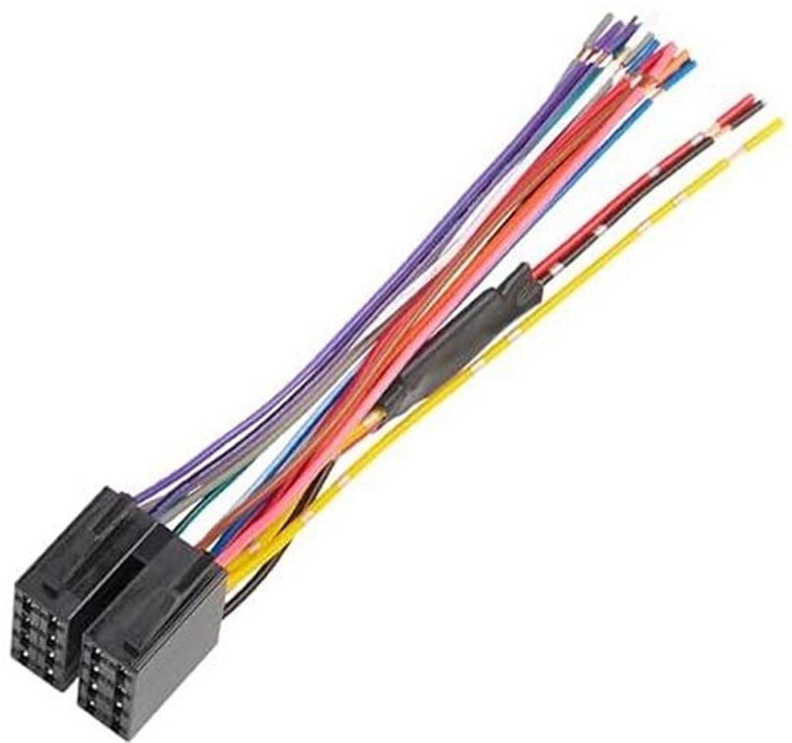 Wiązka przewodów ISO radia samochodowego z wbudowanymi rezystorami, do, do VOLVO, do Mercedesa, do, 1998-2018 Chroń pojazd Akumulator Instalacja radia Pioneer JVC Kenwood Sony 16-stykowa wty