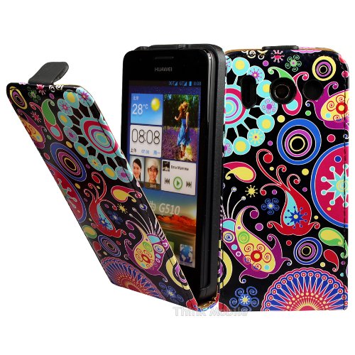 Huawei Ascend G510 Custodia in Pelle Premium