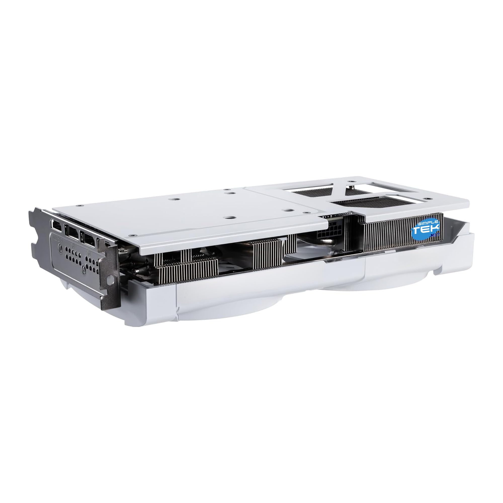 SIMPLETEK - Scheda Video 12GB GDDR7 - Interfaccia PCIe 5.0 - Architettura Avanzata per Gaming, Editing e Rendering - Doppia Ventola