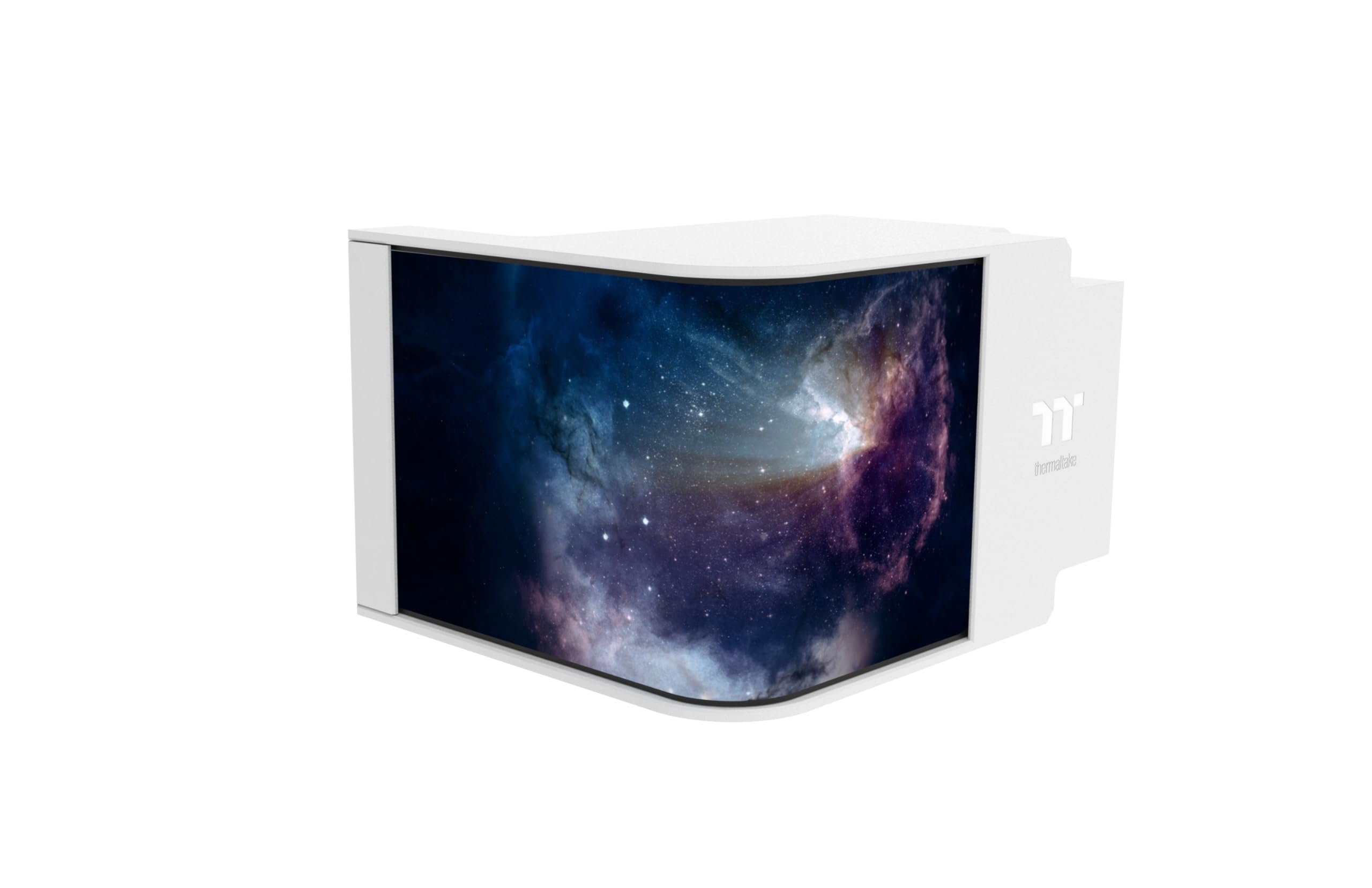 Thermaltake MAGCurve 360 Ultra ARGB | Refrigeración Líquida AIO CPU | Pantalla Curvada AMOLED 2K de 6,67″ | 3× TOUGHFAN EX 120 ARGB con Aspas Reversibles y MagForce 2.0 | Radiador de 360 mm | Blanco