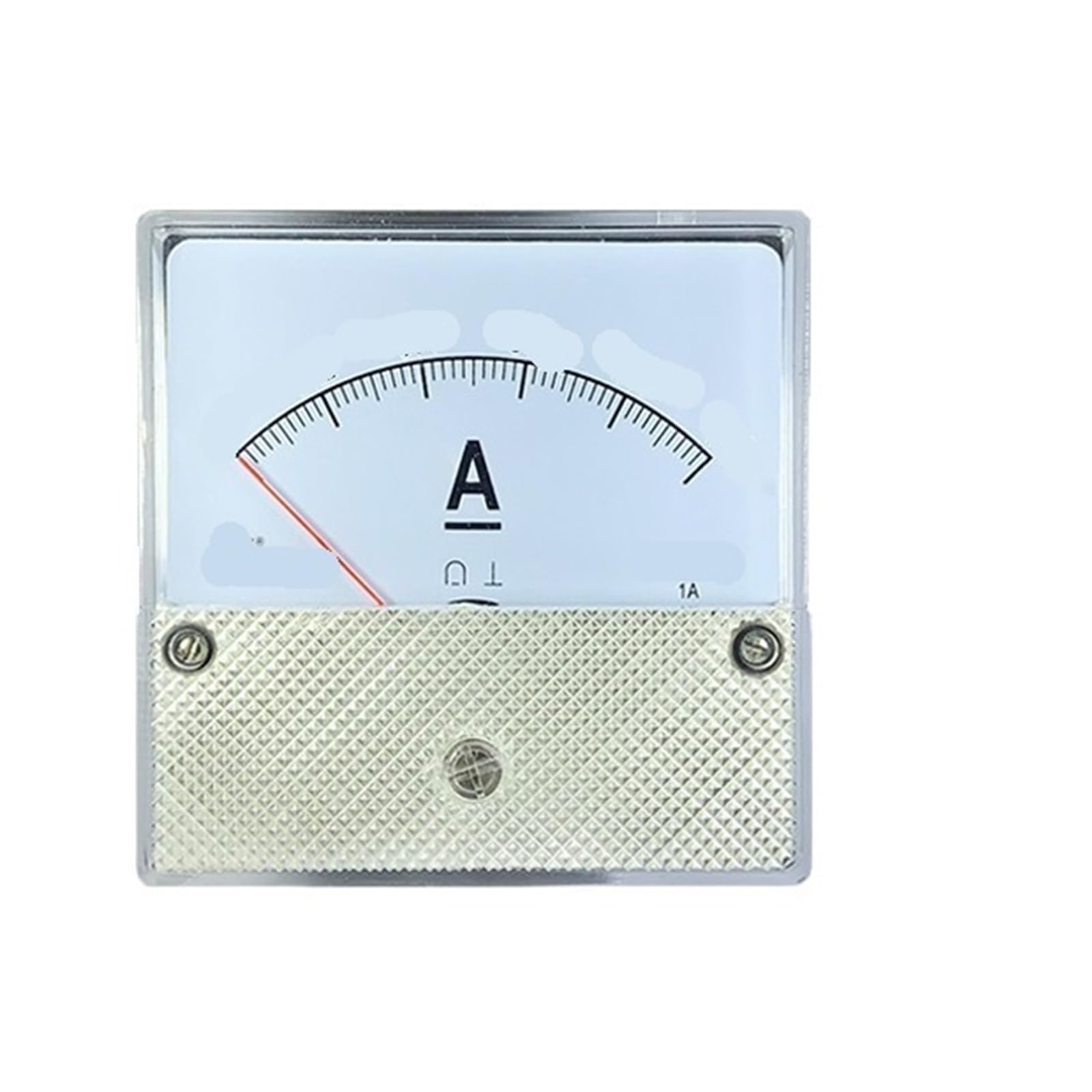 Ampèremètre SD80 aiguille DC 2A avec cadran carré haute visibilité pour panneau