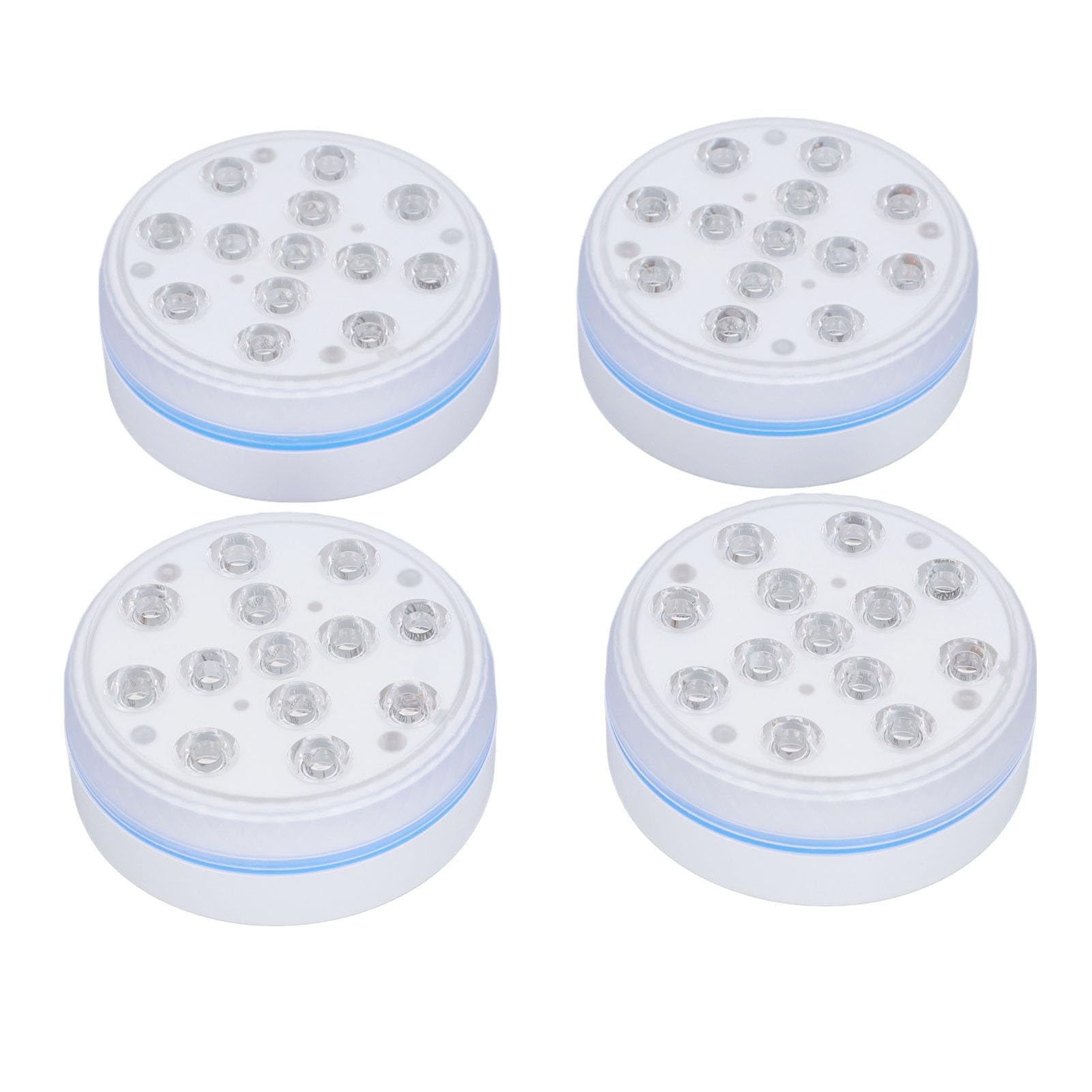 Luci per Piscina, Luce per Piscina Interrata IP68 con 4 Pezzi per Piscina