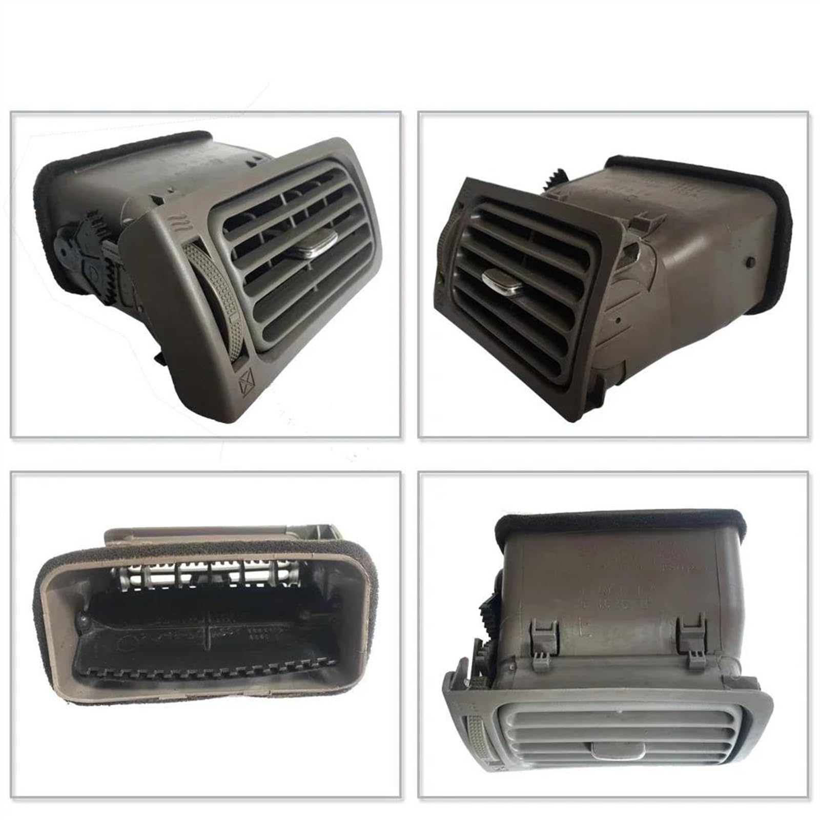 Lot De 2/4 Grilles D'aération Centrales Avant Pour Toyota