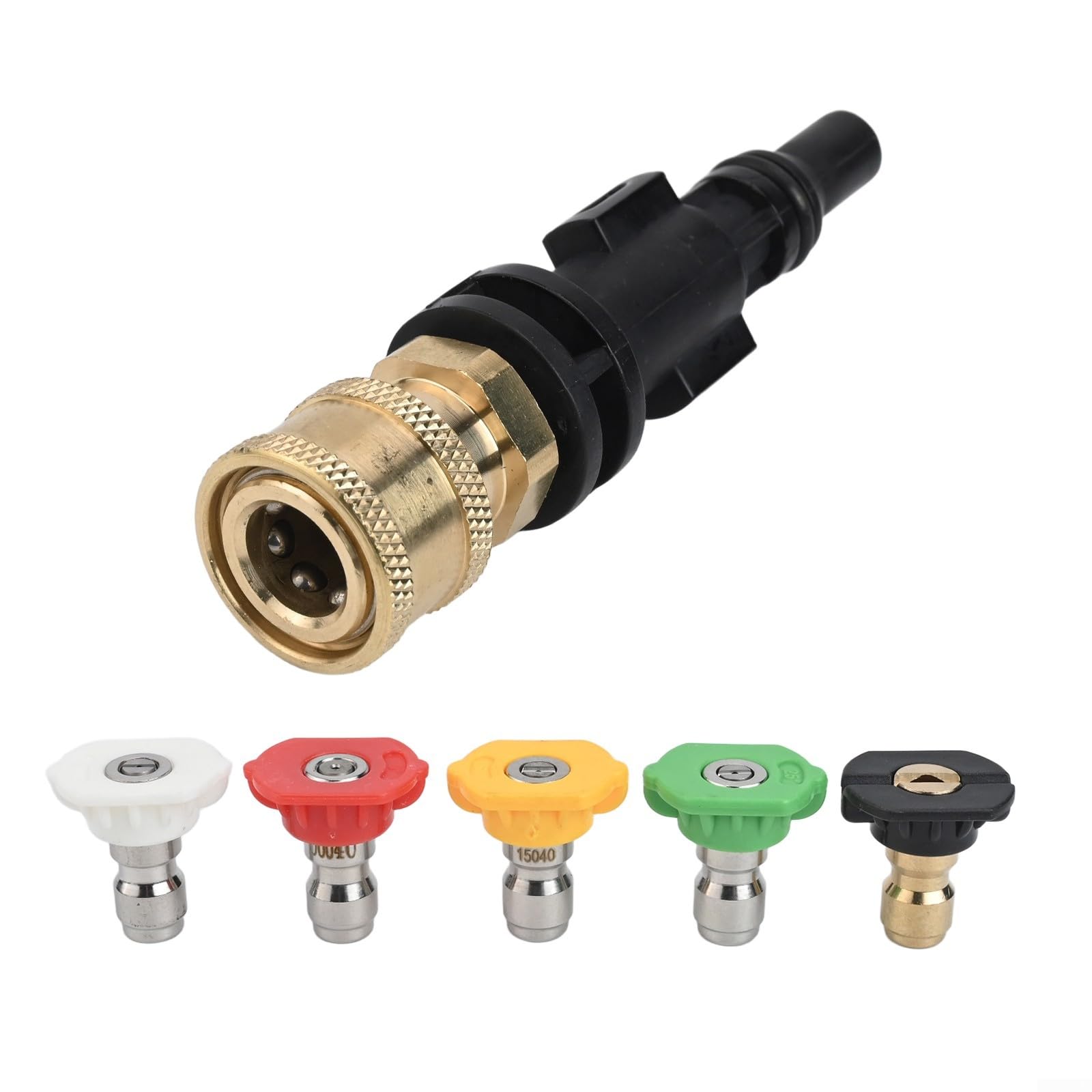 High Pressure Foam Pot 1/4 Quick Connect Adapter Nozzle Fits for Lavor for Parkside PHD Pressure Washers