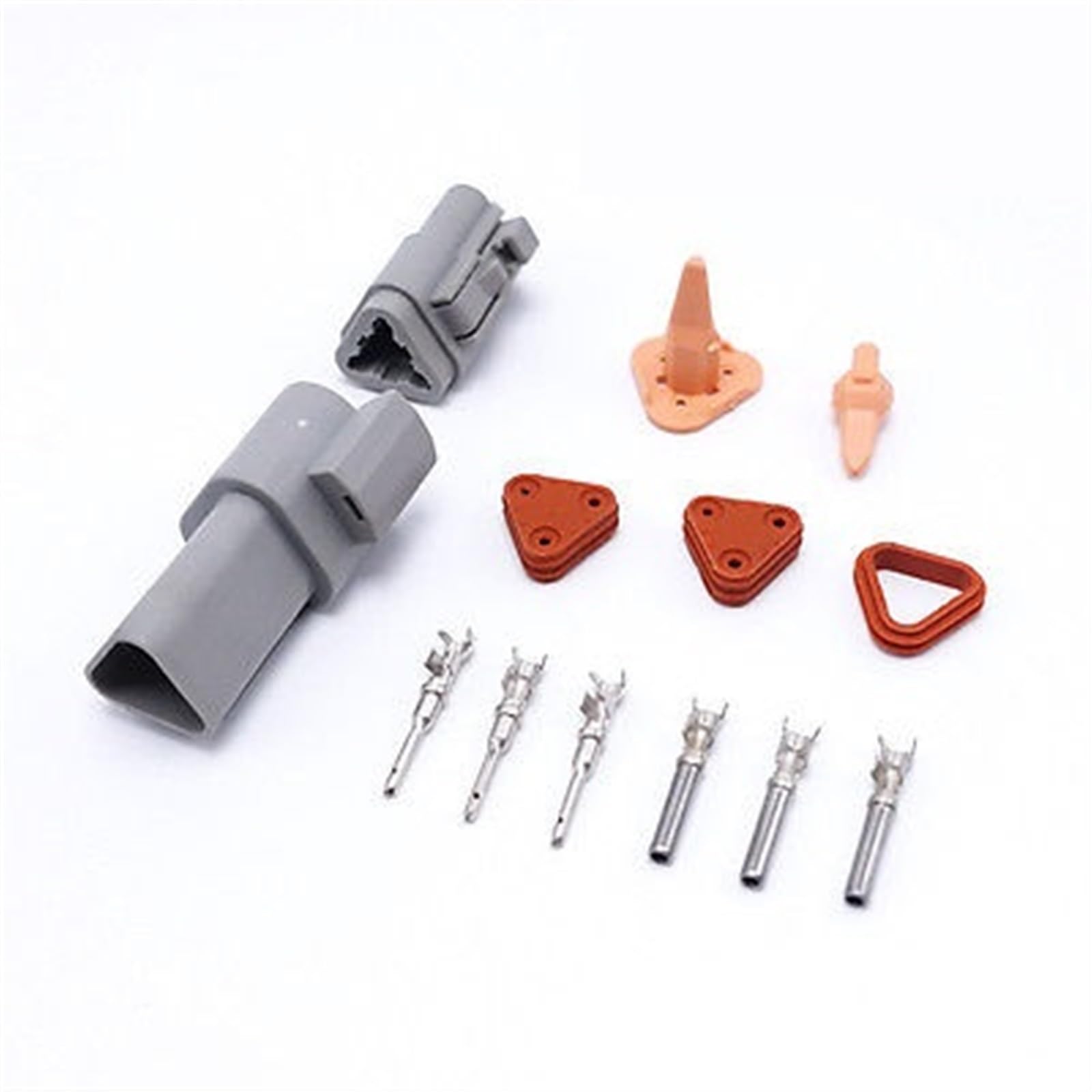 Connecteur automobile 3 pin anti faux contact pour fiches de phares et capteurs BatwhO