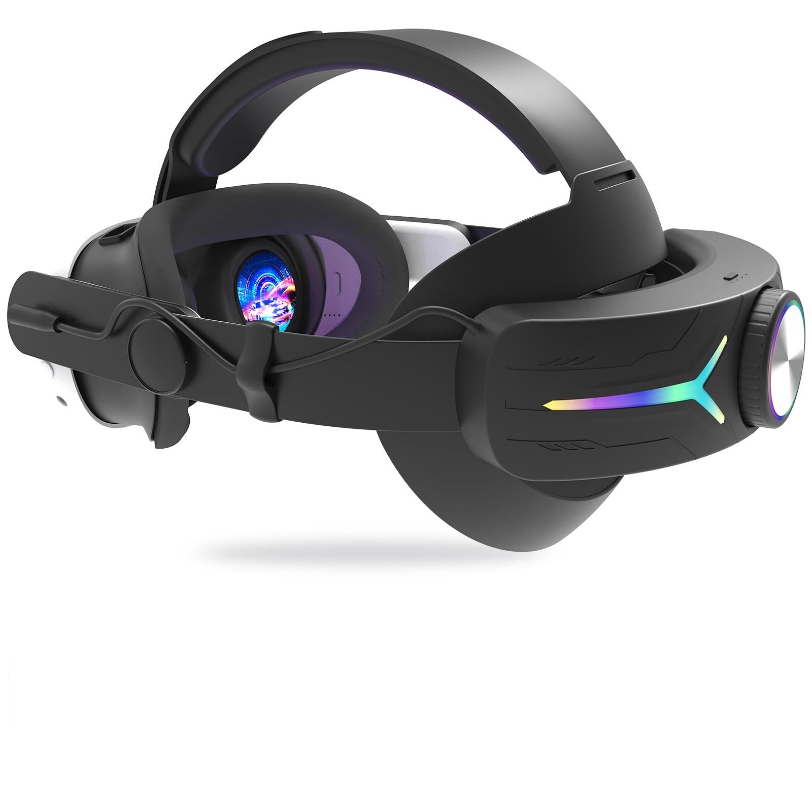 Amazon.co.jp: Oculus Quest 3用RGBヘッドストラップ、MTomatoVR交換用 