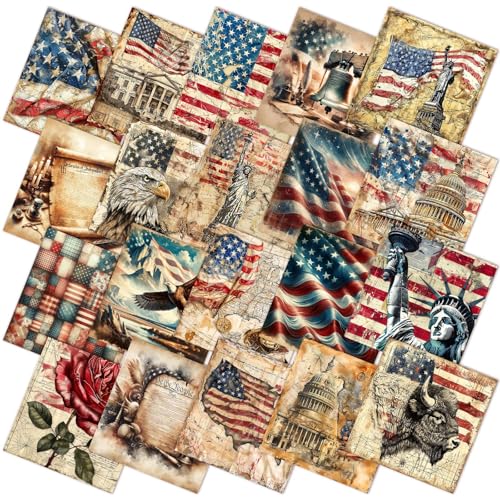 Ganeen-60-Pcs-10-x-10-Inch-Vintage-Patriotic-Quilting-Fabric-Squares-Memorial-Day-American-Flag-Fabric-Bundle-Retro-4th-of-July-Fat-Patchwork-Precut-Stripes-for-Handmade-Material-Sewing-DIY-Crafts Ganeen 60 Pcs 10 x 10 Inch Vintage Patriotic Quilting Fabric Squares Memorial Day American Flag Fabric Bundle Retro 4th of July Fat Patchwork Precut Stripes for Handmade Material Sewing DIY Crafts