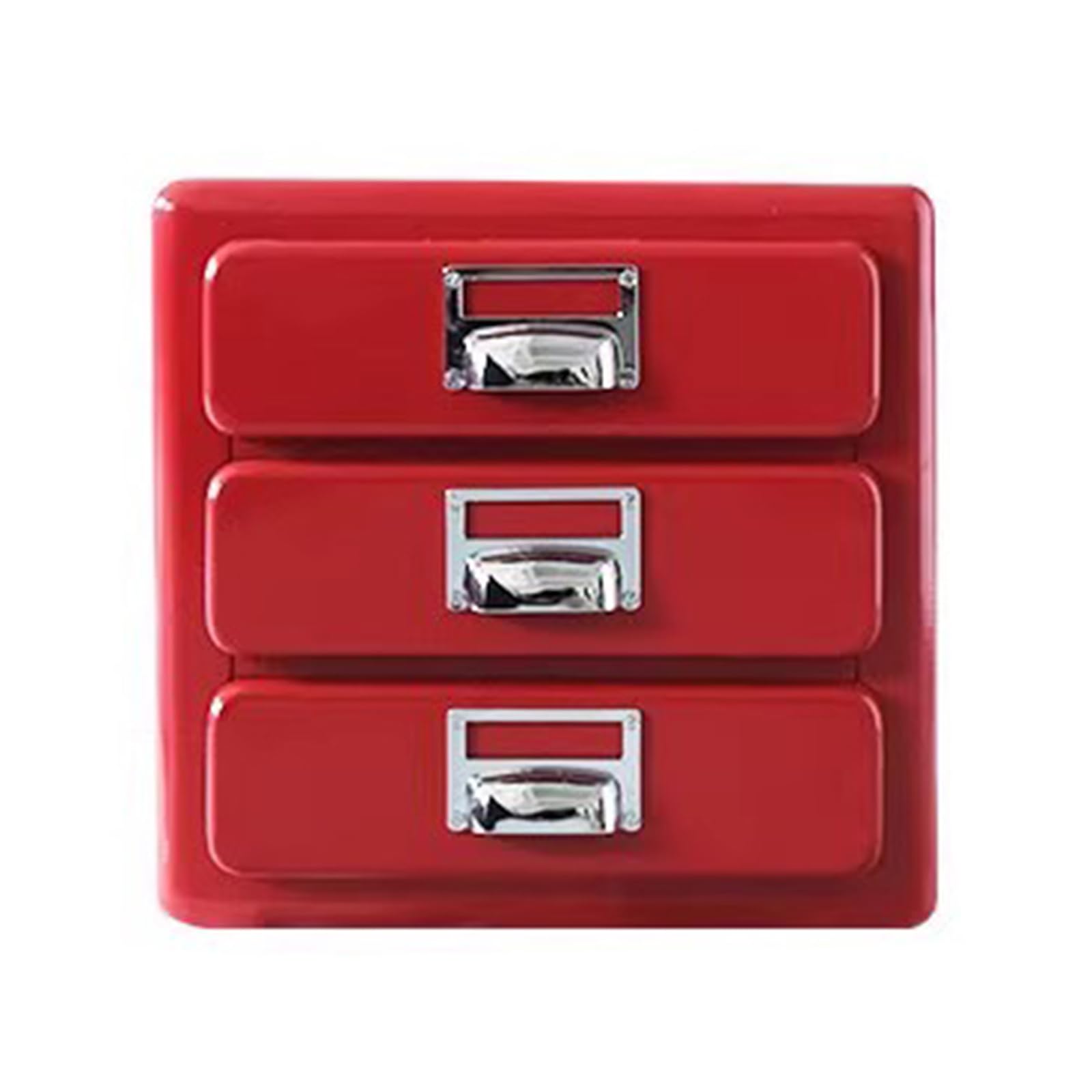 Archivador de escritorio de metal de 3 niveles, elegante documento A4 con asa, solución de almacenamiento de escritorio de oficina para papelería, cactus moderno y diseño funcional