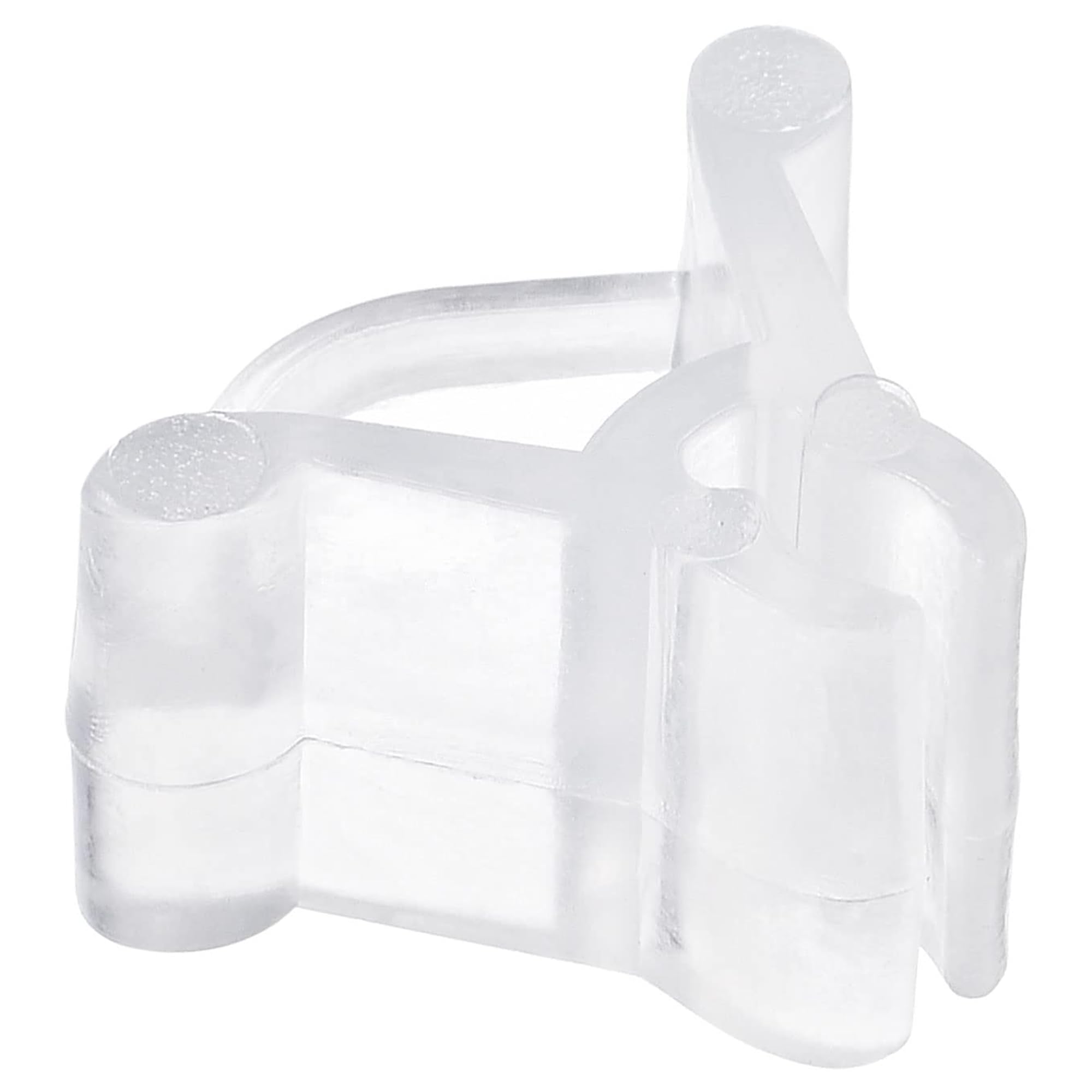 TOP-VIGOR 25Pcs Plants Grafting Clip, 2.2mm Special Tomato Seedling Transparent Clip Eggplant Clamp Connector Gardening Tools Adjustable Plant Clips for Supporting Stems Vines Vine Vegetables Fruit